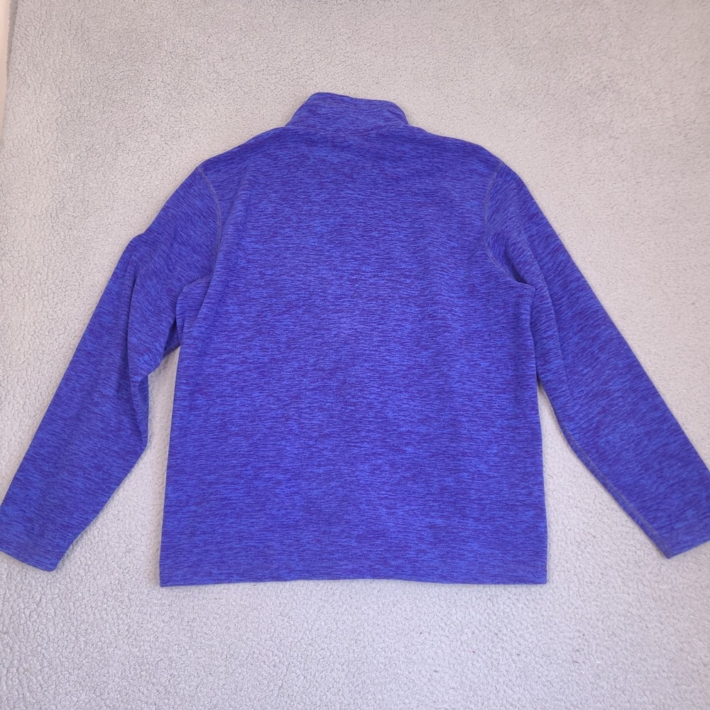 Eddie Bauer Sweater Jacket Mens XL Blue First Ascent Fleece‎ 1/4 Zip Pullover - Picture 10 of 13